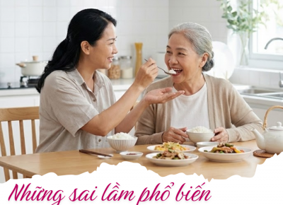 5 sai lầm dinh dưỡng cho người cao tuổi phổ biến nhất hiện nay