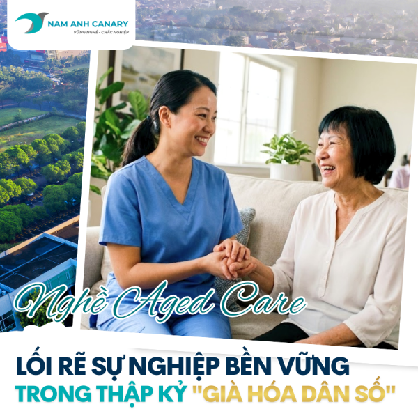 Nghề chăm sóc người cao tuổi: Cơ hội việc làm bền vững thời kỳ già hóa dân số