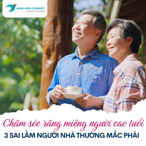 Chăm sóc răng miệng người cao tuổi: 3 sai lầm phổ biến người nhà cần tránh