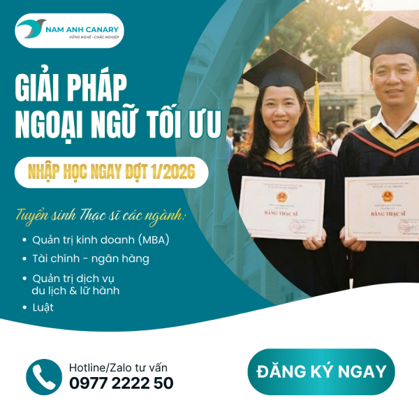 Không Có Chứng Chỉ Tiếng Anh? Giải Pháp Xét Tuyển Thạc Sĩ Tối Ưu Đợt 1/2026