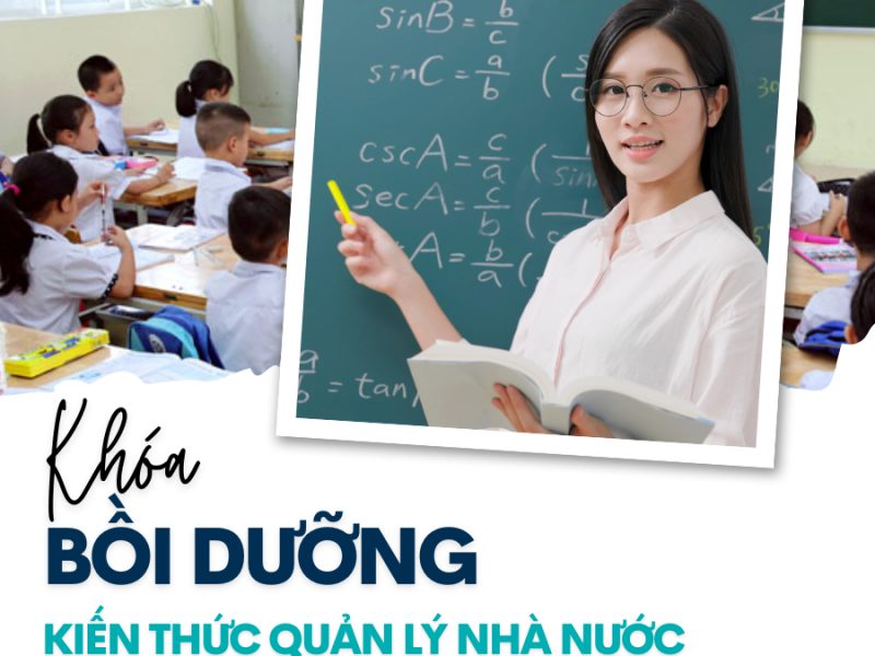 Khóa học Bồi dưỡng Quản lý Nhà nước Ngạch chuyên viên 