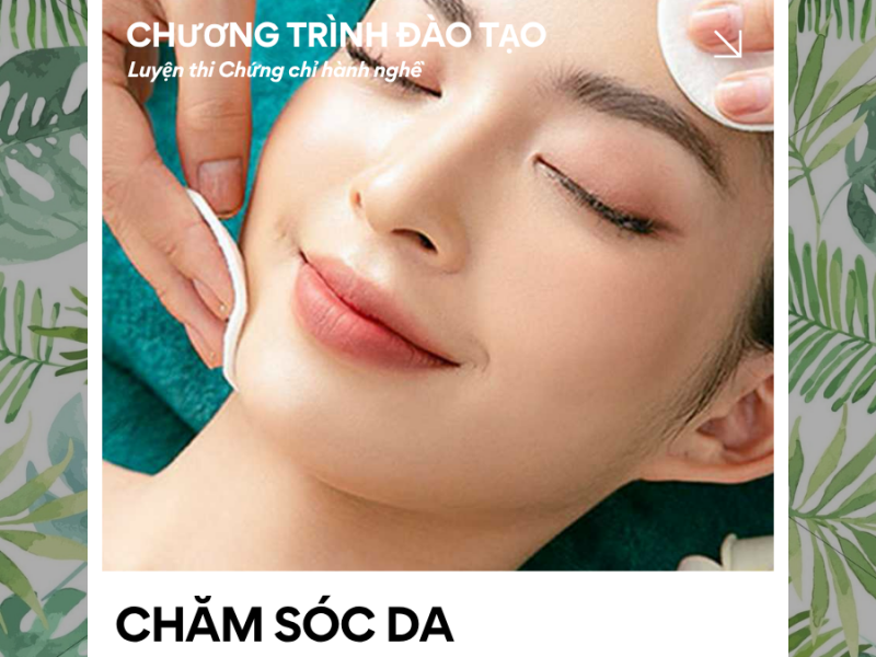 Khóa học ngắn hạn Ngành Chăm sóc da