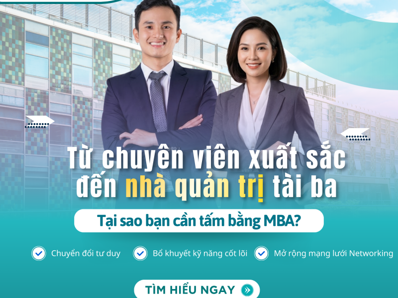Có Nên Học MBA Trái Ngành Để Trở Thành Cấp Quản Lý Chuyên Nghiệp?